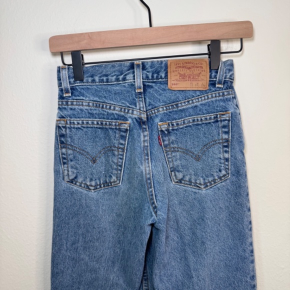 Levi's Jeans Boys Size 11 Blue Denim Classic Western Light Wash - Picture 4 of 5